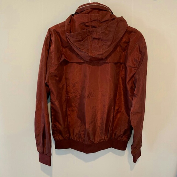 Gucci Men's Burgundy Windbreaker Jacket - Picture 2 of 2